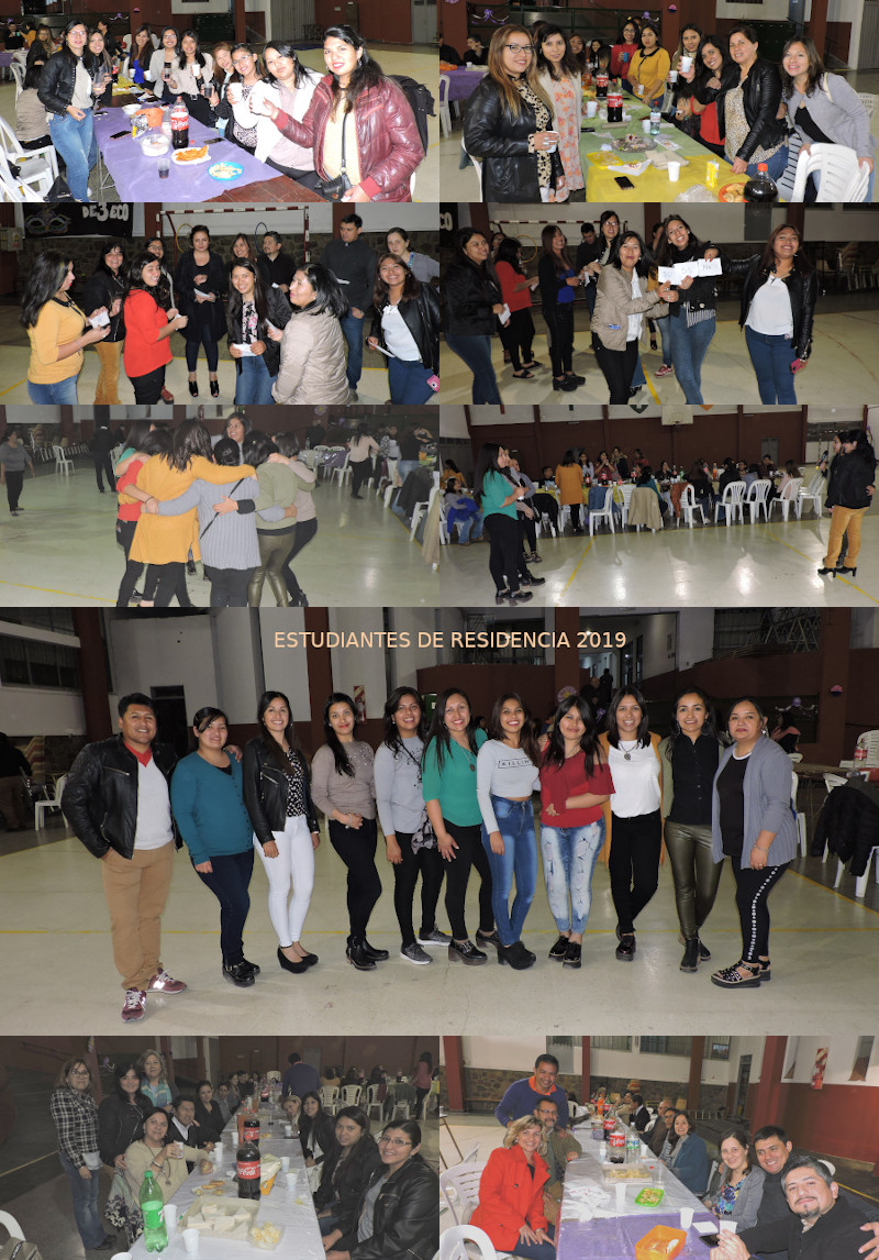 Imágenes de los festejos del Día del Estudiante en el IES N° 8 "Sagrado Corazón" FASTA - Jujuy.